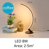 iron AC85-265V table lamps