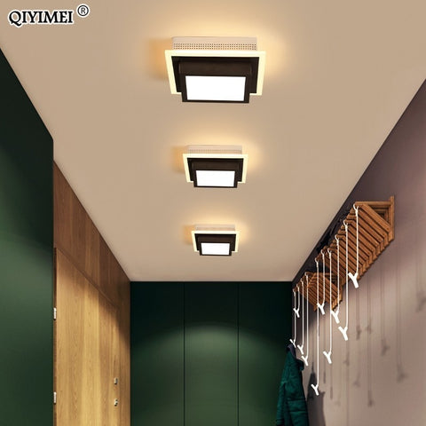 Acrylic Modern LED Ceiling Lights For Corridor Entrance
